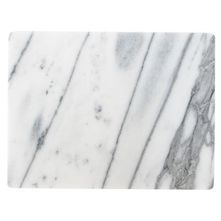 Artifacts Trading Company Marble Pastry Board - White matte